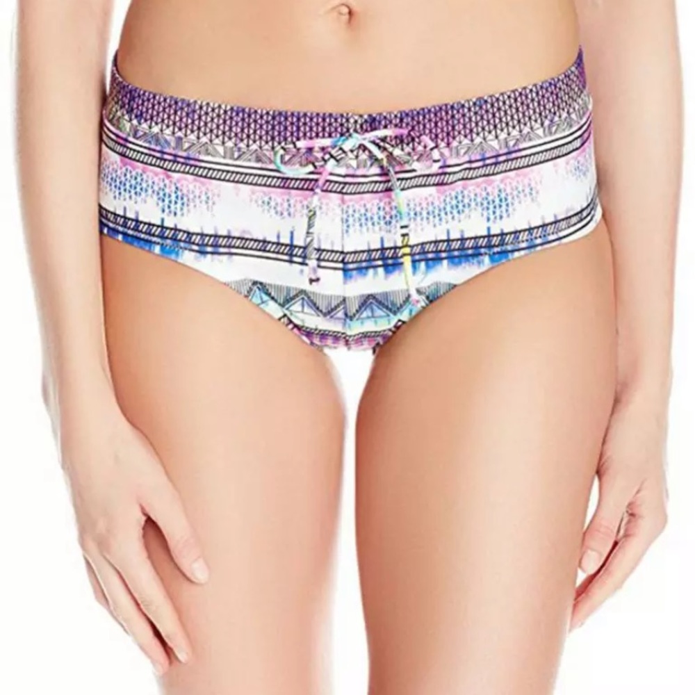 Jessica Simpson Limelight Tribal Bikini Bottom S16 - Picture 9 of 9
